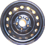 Hyundai Elantra Wheel STL70738 Steel Black